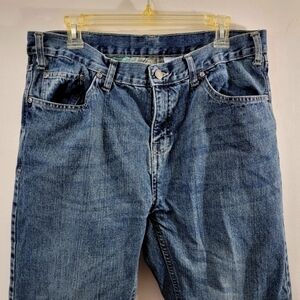 Berne Cotton Plaid Lined Denim Jeans Ladies 14 Regular